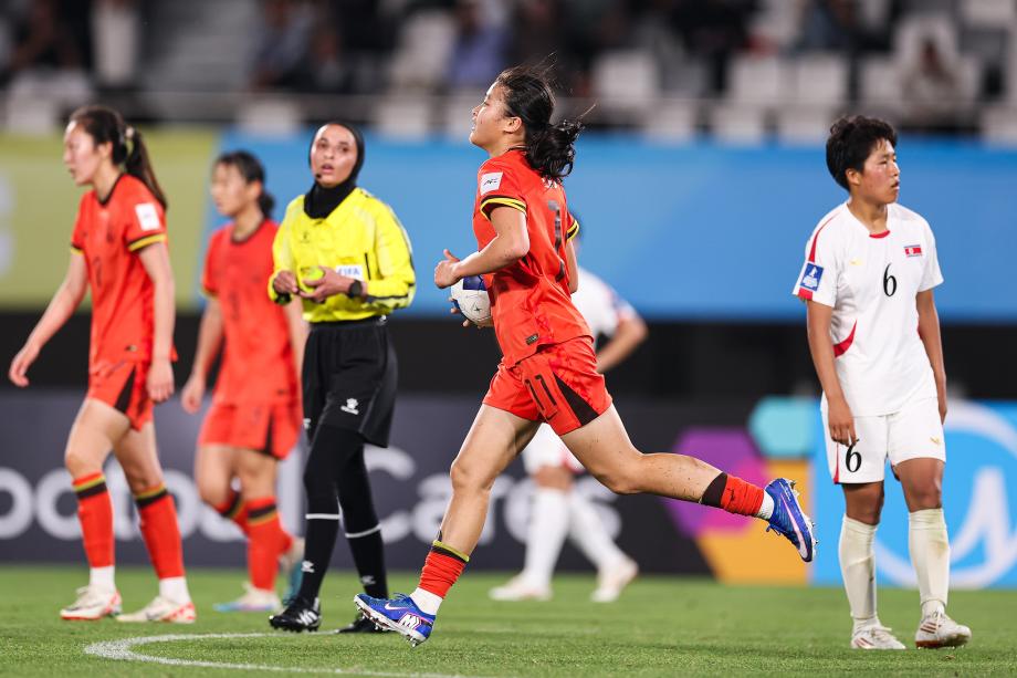 世界杯官方客户端安装-U17女足亚洲杯：刘雨希双响 中国队2-4朝鲜无缘决赛